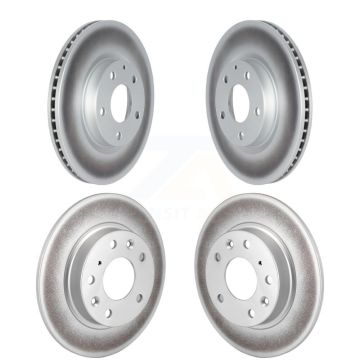 Front Rear Coated Disc Brake Rotors Kit For Mazda 3 CX-30 Sport KG-101592