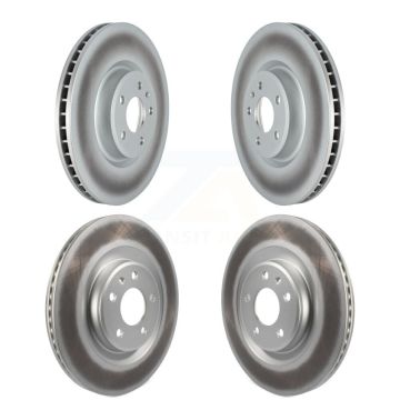 Front Rear Coated Disc Brake Rotors Kit For Audi Q5 SQ5 S5 Sportback S4 PHEV KG-101593