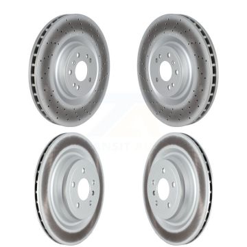 Front Rear Coat Brake Rotor Kit For Mercedes-Benz GL350 GLS450 GLS550 GL550 ML63 AMG GL450 KG-101705