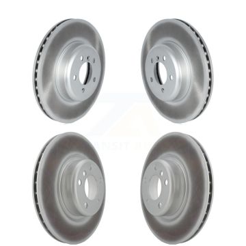 Front Rear Coated Disc Brake Rotors Kit For 2018-2020 BMW M240i xDrive KG-101745