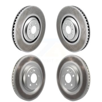 Front Rear Coated Disc Brake Rotors Kit For Audi SQ5 A8 Quattro KG-101783