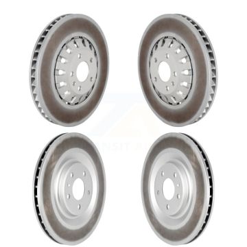 Front Rear Coated Disc Brake Rotors Kit For Audi Q8 e-tron Quattro Sportback A8 KG-101808