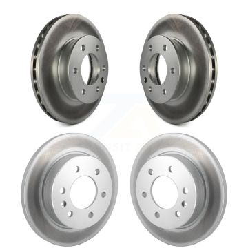 Front Rear Coat Disc Brake Rotor Kit For Mercedes-Benz Sprinter 2500 3500 4500 3500XD 1500 KG-101811