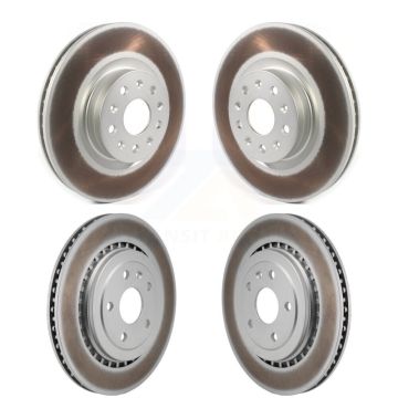 Front Rear Coated Disc Brake Rotors Kit For Chevrolet Camaro KG-101841