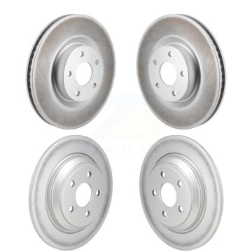 Front Rear Coated Disc Brake Rotors Kit For Ford Escape Bronco Sport Lincoln Corsair KG-101842