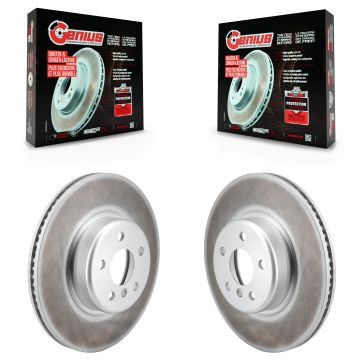 Front Coat Brake Rotor Pair For BMW X3 330i xDrive X4 330e Toyota GR Supra Z4 430i 230i GT KG-101852