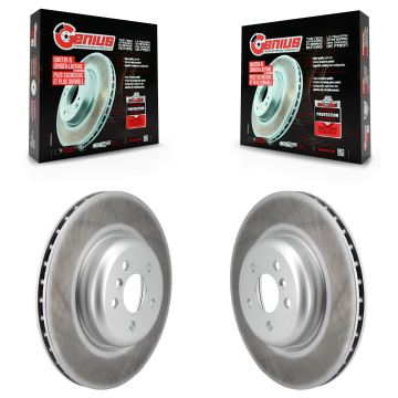 Rear Coat Brake Rotor Pair For BMW X3 X5 330i xDrive X4 530i X7 540i M340i Toyota GR Supra KG-101862