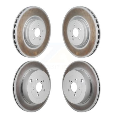 Front Rear Coated Disc Brake Rotors Kit For Subaru BRZ Toyota 86 With Brembo Brakes KG-101878