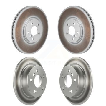 Front Rear Coated Disc Brake Rotors Kit For Mini Cooper KG-101883