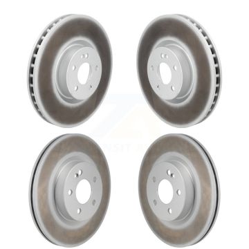 Front Rear Coated Disc Brake Rotor Kit For Mercedes-Benz GLC300 C43 AMG GLC43 C450 GLC350e KG-101892