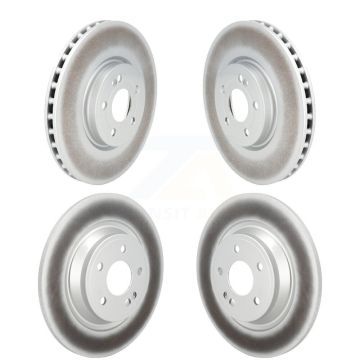 Front Rear Coated Disc Brake Rotors Kit For Mercedes-Benz GLB250 GLA250 EQB 350 300 KG-101898