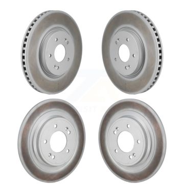 Front Rear Coated Disc Brake Rotors Kit For Hyundai Tucson Kia Sportage KG-101947