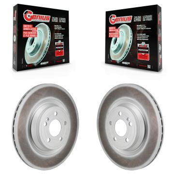 Rear Coat Brake Rotor Pair For Mercedes-Benz GLE450 GLE350 GLS450 GLE53 AMG GLS580 GLE63 S KG-102002