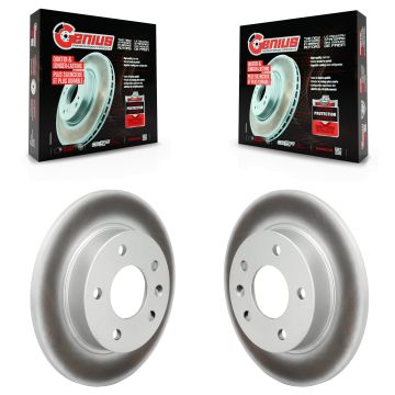 Rear Coated Disc Brake Rotors Pair For Chevrolet Trailblazer Buick Encore GX KG-102022