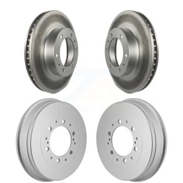 Front Rear Disc Brake Rotors Drums Kit For Toyota Tacoma KG-102036