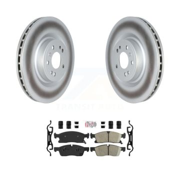 Front Coat Brake Rotors Ceramic Pad Kit For Mercedes-Benz ML350 GLE400 GLE350 ML400 ML250 KGA-100015