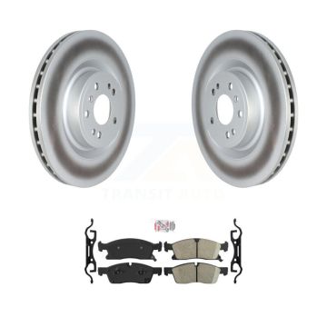 Front Coat Brake Rotors Ceramic Pad Kit For Mercedes-Benz ML350 GLE400 GLE350 ML400 ML250 KGA-100016
