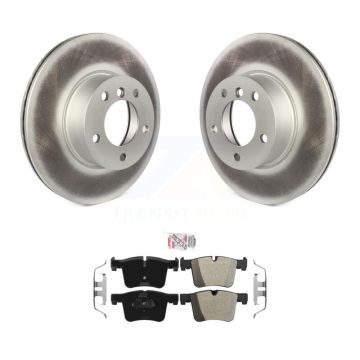Front Coat Brake Rotor Semi-Metallic Pad Kit For BMW 328i xDrive 330i 320i 428i 328d 230i KGA-100219