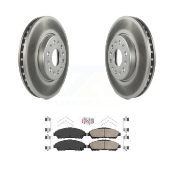 Front Coated Brake Rotors Ceramic Pad Kit For Chevrolet Traverse GMC Acadia Buick Enclave KGA-100290
