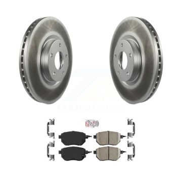 Front Coat Brake Rotor Ceramic Pad Kit For Nissan Altima Murano INFINITI Maxima FX35 FX45 KGA-100367