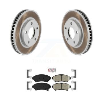 Front Coat Brake Rotors Ceramic Pad Kit For Buick Pontiac Montana Century LeSabre Venture KGA-100435