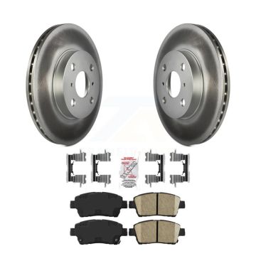 Front Coated Disc Brake Rotors And Ceramic Pads Kit For Toyota Echo MR2 Spyder KGA-100677