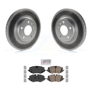 Front Coated Disc Brake Rotor & Ceramic Pad Kit For Chevrolet Trailblazer Buick Encore GX KGA-100759