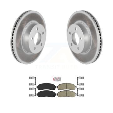 Front Coated Brake Rotors Ceramic Pad Kit For Ford Ranger Mazda B4000 Explorer Sport Trac KGA-100898