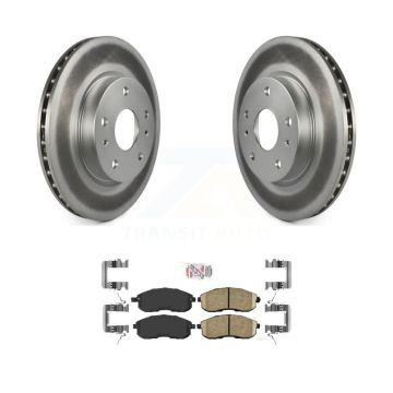 Front Coated Disc Brake Rotors And Ceramic Pads Kit For Suzuki SX4 Crossover KGA-101017