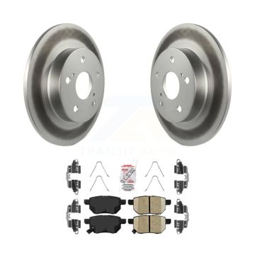 Rear Coated Disc Brake Rotors And Ceramic Pads Kit For 2011-2016 Scion tC KGA-103503