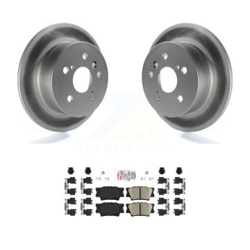 Rear Coated Disc Brake Rotors And Ceramic Pads Kit For Toyota Camry Lexus ES350 Avalon KGA-103752
