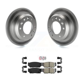Rear Coat Brake Rotors Semi-Metallic Pad Kit For Hyundai Entourage Kia Sedona To 04/27/06 KGA-103866