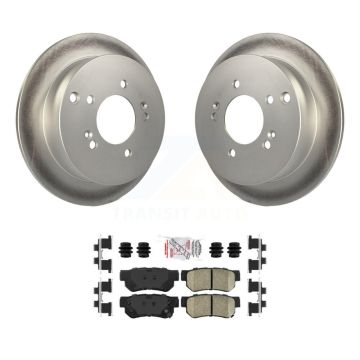 Rear Coated Disc Brake Rotor And Ceramic Pad Kit For Hyundai Tucson Kia Sportage Santa Fe KGA-103954