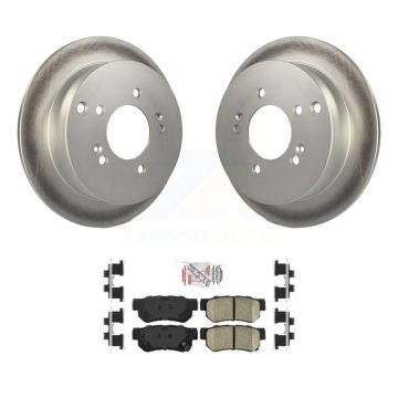 Rear Coated Disc Brake Rotor And Ceramic Pad Kit For Hyundai Tucson Kia Sportage Santa Fe KGA-103955