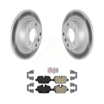 Rear Coated Disc Brake Rotor And Semi-Metallic Pad Kit For Mini Cooper Countryman Paceman KGA-104048