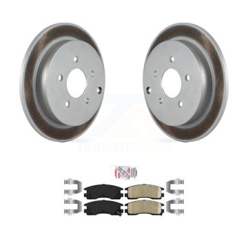 Rear Coat Disc Brake Rotor Ceramic Pad Kit For Buick Rendezvous Pontiac Montana Chevrolet KGA-104064
