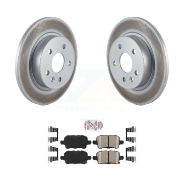 Rear Coat Brake Rotors Ceramic Pad Kit For Chevrolet Cruze With 268mm Diameter Rotor KGA-104132