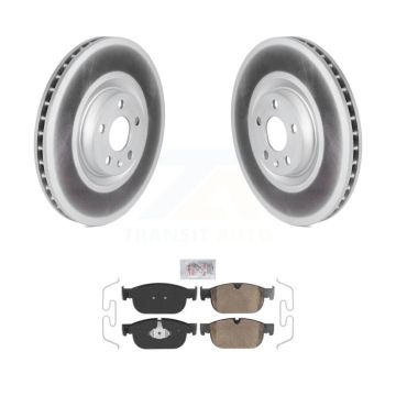 Front Coat Brake Rotors Ceramic Pad Kit For Volvo XC60 XC90 XC40 S60 Recharge C40 V90 V60 KGA-104622