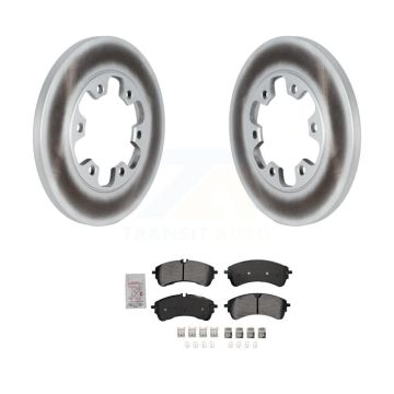 Rear Coat Brake Rotors Semi-Metallic Pad Kit For Ford Transit-250 Transit-150 Transit-350 KGA-105461