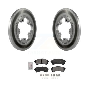 Rear Coat Brake Rotors Semi-Metallic Pad Kit For Ford Transit-250 Transit-150 Transit-350 KGA-105595