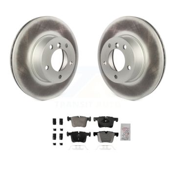 Front Coat Brake Rotor Semi-Metallic Pad Kit For BMW 328i xDrive 330i 320i 428i 328d 230i KGA-105621