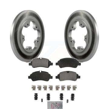 Rear Coat Brake Rotors Semi-Metallic Pad Kit For Ford Transit-250 Transit-150 Transit-350 KGA-105887