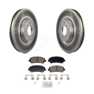 Front Coated Disc Brake Rotors And Ceramic Pads Kit For Nissan Maxima KGA-106212