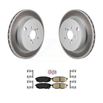 Rear Coated Disc Brake Rotors Ceramic Pad Kit For Subaru BRZ Toyota 86 With Brembo Brakes KGA-106276