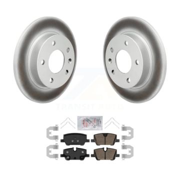 Rear Coated Disc Brake Rotors & Ceramic Pad Kit For Chevrolet Trailblazer Buick Encore GX KGA-106278