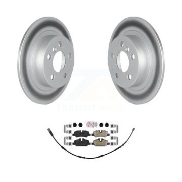 Rear Coated Brake Rotors Ceramic Pad Kit For 20-22 Mini Cooper BATTERY EV (EV BEV) engine KGA-107526