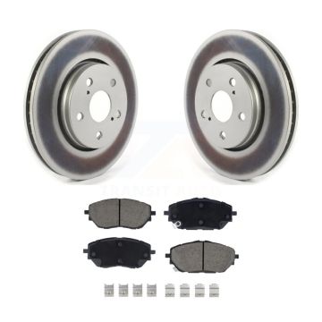 Front Coated Disc Brake Rotors And Ceramic Pads Kit For Toyota C-HR KGC-100026