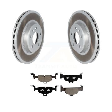 Front Coated Disc Brake Rotors And Ceramic Pads Kit For Audi A4 Quattro A5 Sportback KGC-100076