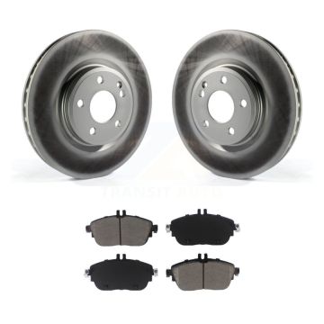 Front Coat Brake Rotor Ceramic Pad Kit For Mercedes-Benz GLA250 CLA250 B250 INFINITI QX30 KGC-100119