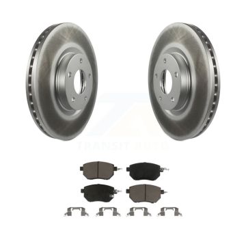 Front Coat Brake Rotor Ceramic Pad Kit For Nissan Altima Murano INFINITI Maxima FX35 FX45 KGC-100122